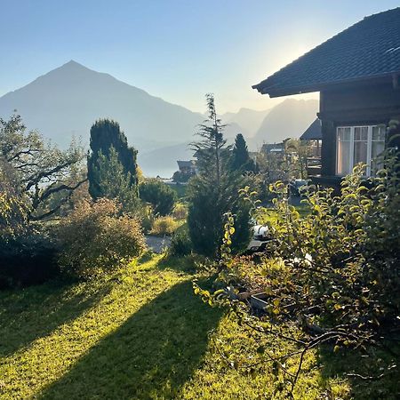 Chalet Edelweiss Sigriswil Exterior foto